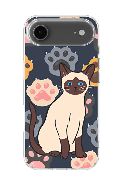 lelia غطاء هاتف شفاف مطبوع متوافق مع آيفون 17 إير |   المجموعة: قصص باو برينت