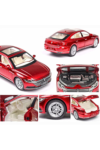 OEM Volkswagen Arteon CC Model Car, 15.5 cm, Pull-Back Function, Doors, Hood ...