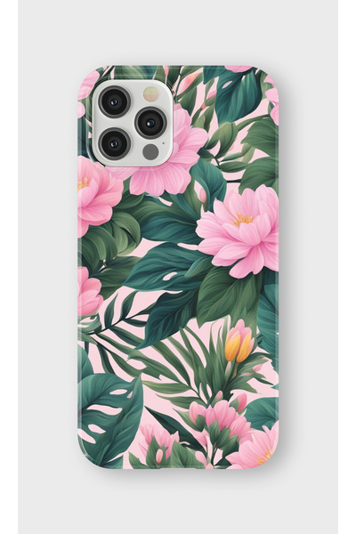 lelia حافظة هاتف شفافة مطبوعة متوافقة مع هاتف iPhone 12 Pro Max |   مجموعة فل...