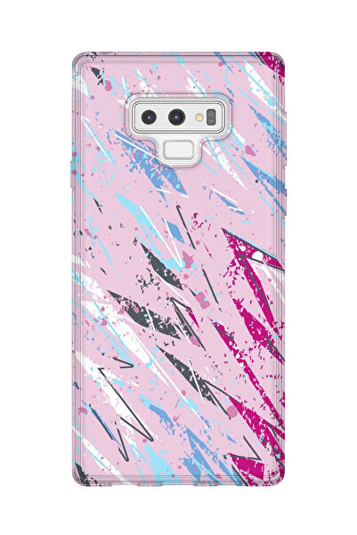 lelia حافظة هاتف شفافة مطبوعة متوافقة مع هاتف سامسونج جالاكسي نوت 9 |   مجموع...