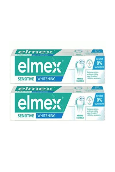 Elmex Sensitive Whitening Toothpaste 75ml X 2 Pieces