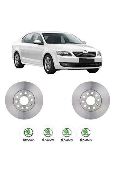 Bosch Set de 2 discuri de frână față pentru SKODA OCTAVIA III