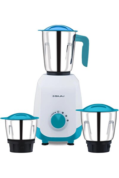 Bajaj خلاط ومطحنة نينجا سيريز نوتش 500 واط باللون الأزرق الفرنسي | أوعية من ا...