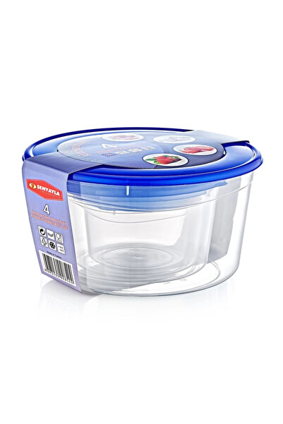 TTT Set of 4 Deep Storage Containers