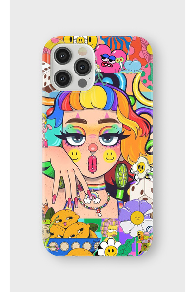 lelia حافظة هاتف شفافة مطبوعة متوافقة مع iPhone 12 Pro |   مجموعة كروماتيكا أورا