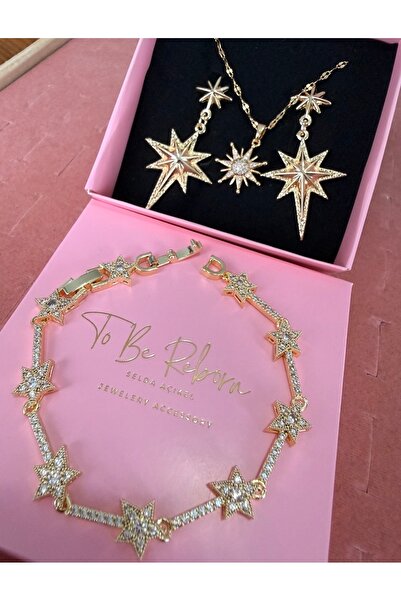 To Be Reborn JEVELRY ACCESSORY SELDA AÇIKEL Sevgililer Gününe Özel 3 Lü Çelik...