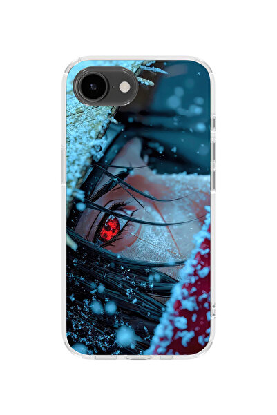 lelia غطاء هاتف شفاف مطبوع متوافق مع آيفون 16e |   المجموعة: دفتر رسم AnimeSoul