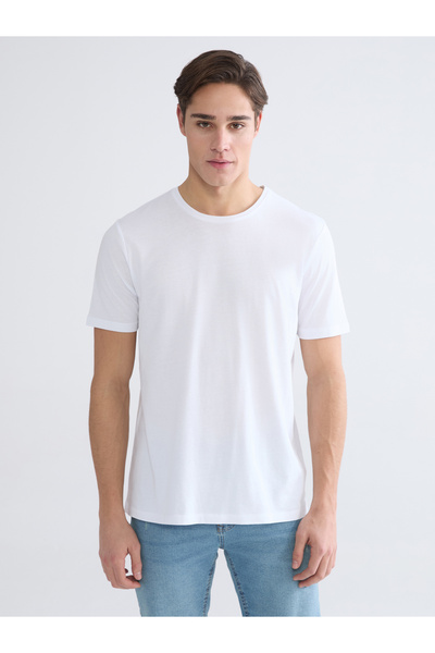 LC Waikiki تيشيرت رجالي برقبة دائرية