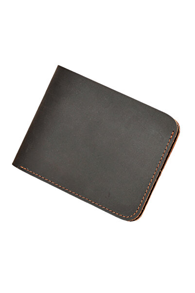 Busy Lady&Gentleman Minimalist wallet, Crazy Horse genuine leather, Class A, ...