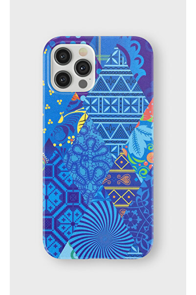 lelia حافظة هاتف شفافة مطبوعة متوافقة مع iPhone 12 Pro |   مجموعة كولور ويف ف...