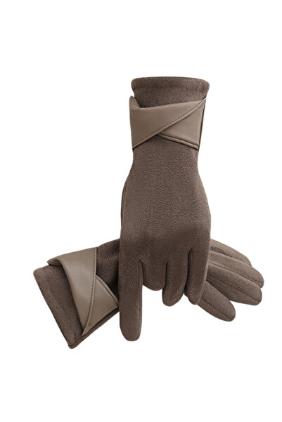 EFAYN.RO Women's gloves, elegant model, special detail on the cuff, universal...