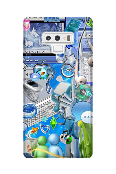 lelia حافظة هاتف شفافة مطبوعة متوافقة مع هاتف سامسونج جالاكسي نوت 9 |   مجموع...