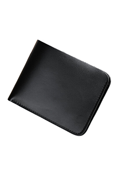 Busy Lady&Gentleman Minimalist genuine leather wallet, Class A, retro style, ...