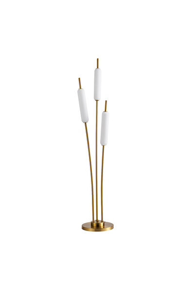 Apliqa Cora 3'lü Gold 36 Watt Led Lambader