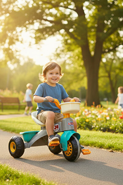 Bebeck Atom İlk Bisikletim 3 Teker Premium