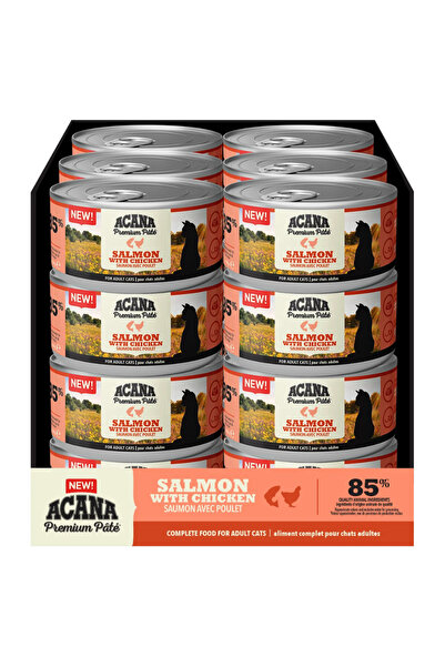 Acana Cans Salmon & Chicken for Cats 85g Pack of 24