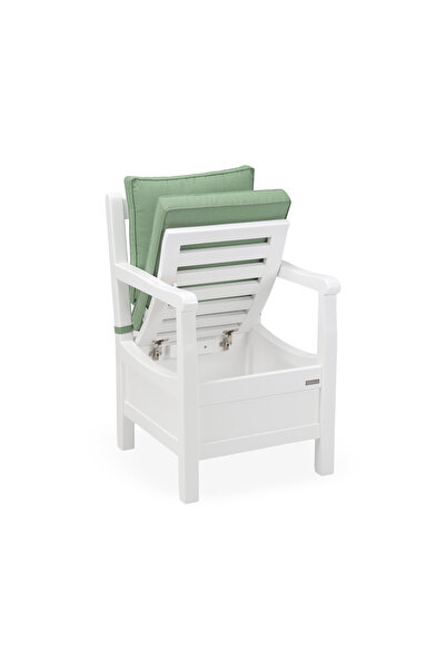 babilconcept Tekli Sandıklı Bank – Depolama Alanlı Oturma Bankı