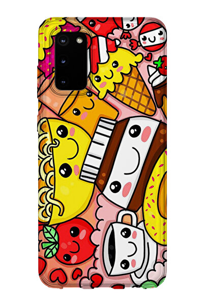 lelia حافظة هاتف شفافة مطبوعة متوافقة مع هاتف سامسونج جالاكسي S20 FE |   مجمو...