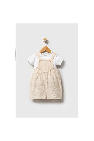 Tongs Baby Crıspy Flower Salopet