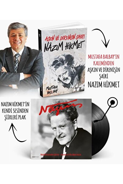 Halk Kitabevi Plaklı Kitaplar - Nazım Hikmet