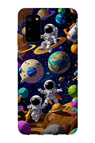 lelia حافظة هاتف شفافة مطبوعة متوافقة مع هاتف سامسونج جالاكسي S20 |   مجموعة ...