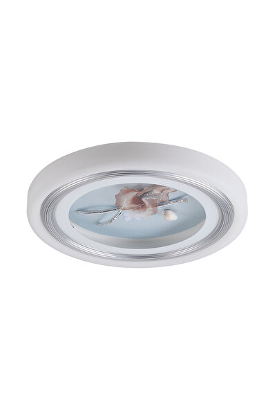 Apliqa Greer Beyaz Plafonyer Led Salon Avize