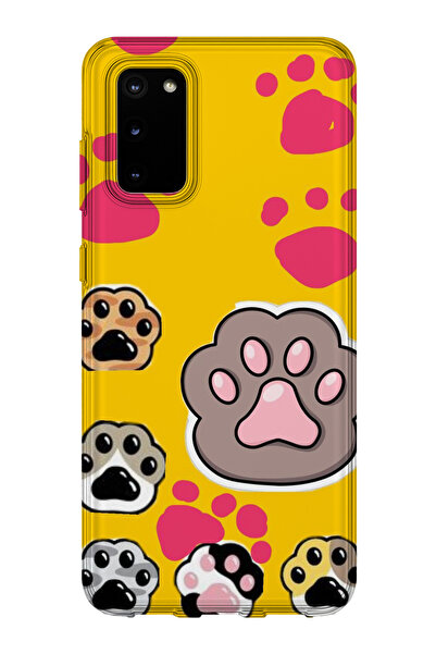 lelia حافظة هاتف شفافة مطبوعة متوافقة مع هاتف سامسونج جالاكسي S20 FE |   المج...