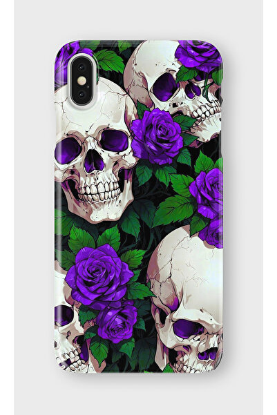 lelia حافظة هاتف شفافة مطبوعة متوافقة مع iPhone XS Max |   المجموعة: دارك فور...