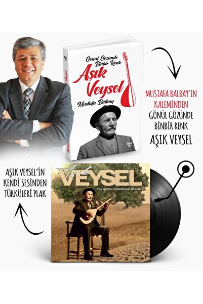 Halk Kitabevi Plaklı Kitaplar - Aşık Veysel