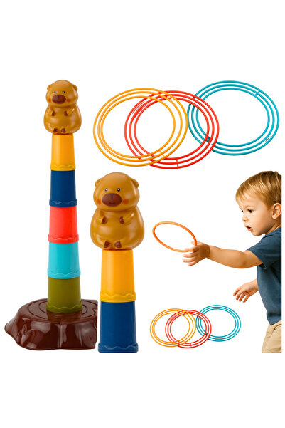 Three top online Joc de îndemânare Capybara Hoops - 5 niveluri