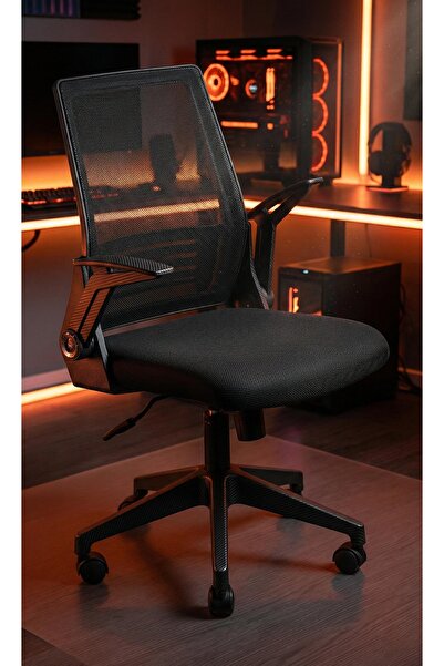 Alaeddin Ergonomik Ofis Sandalyesi Dayanıklı Plastik Malzeme Kırılmaz Konforl...