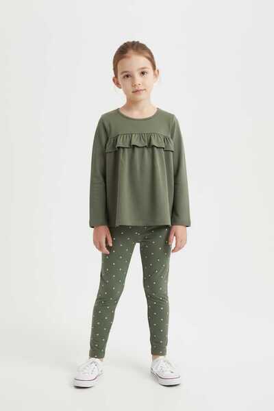 OEM Bluza cu guler rotund