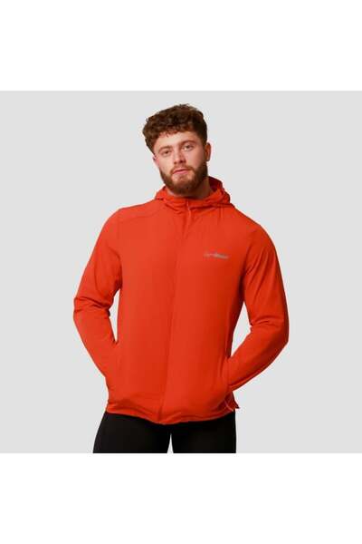 GymBeam Jachetă de alergare Pulse portocalie