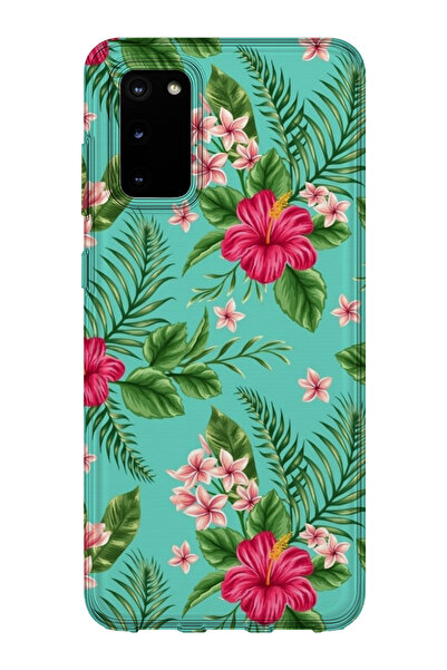 lelia حافظة هاتف شفافة مطبوعة متوافقة مع هاتف سامسونج جالاكسي S20 |   مجموعة ...