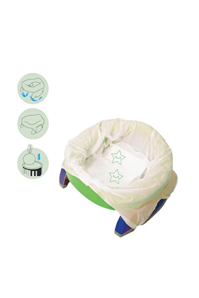 honey baby Set of 10 Scented Disposable Bags for Portable Potty