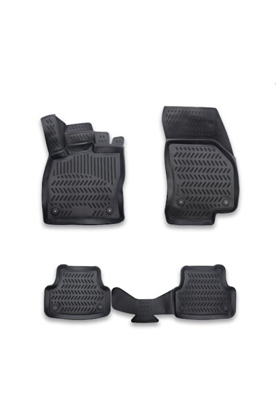 OMC Set of 4 tray-style rubber mats VW Golf 7 2012-2020