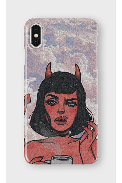 lelia Printed Transparent Phone Case Compatible with iPhone X/Xs |   Collecti...