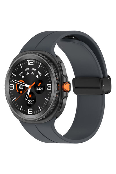Techsuit Каишка за Samsung Galaxy Watch 8 40 мм, сива, W011
