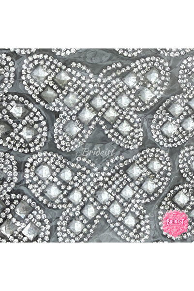 BRIDEIST WEDDING CO حجر كريستالي منقوش بنمط الفراشة | شمعدان كريستال بطباعة ح...