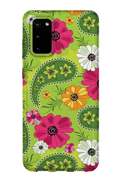 lelia حافظة هاتف شفافة مطبوعة متوافقة مع هاتف سامسونج جالاكسي S20 FE |   مجمو...