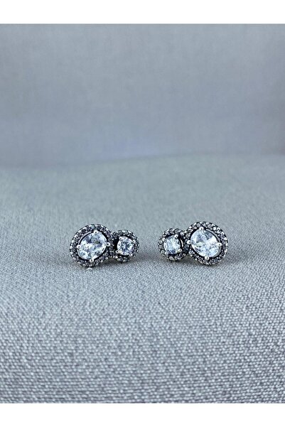 My Story Sarmal Halo Gümüş Küpe