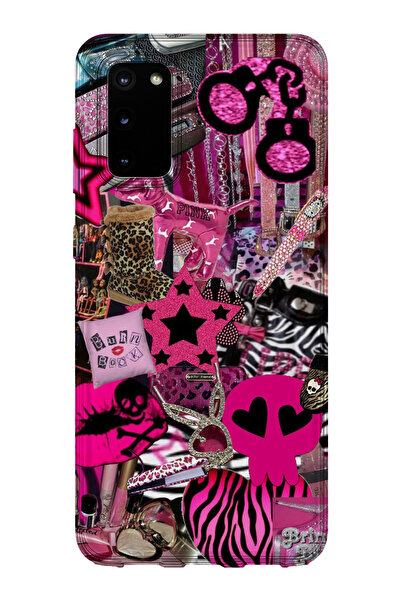 lelia حافظة هاتف شفافة مطبوعة متوافقة مع هاتف سامسونج جالاكسي S20 FE |   مجمو...