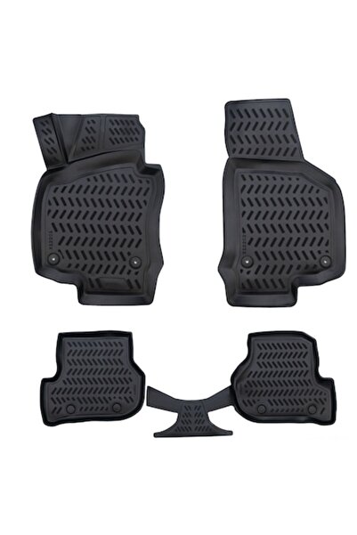 OMC Set 4 covorase cauciuc stil tavita VW SCIROCCO III 2008-2017