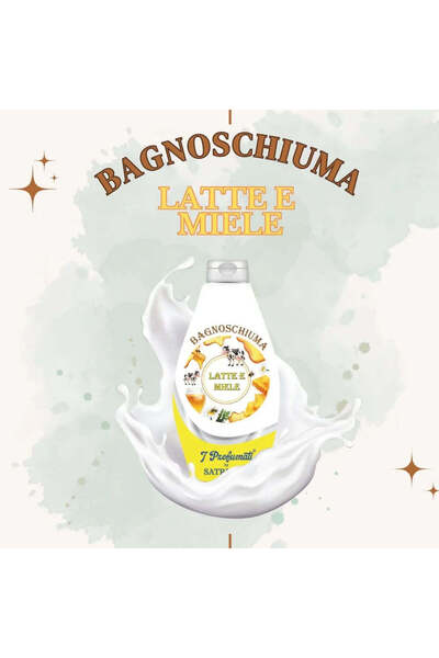 Vigor Gel de dus LATTE & MIELE SATRICUM