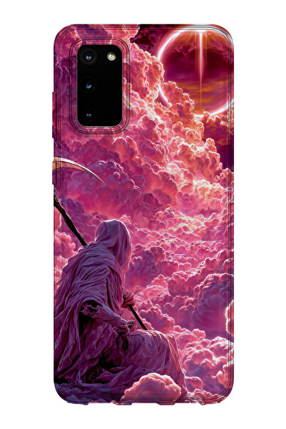 lelia حافظة هاتف شفافة متوافقة مع جالاكسي S20 FE مطبوع |   المجموعة: دارك فور...