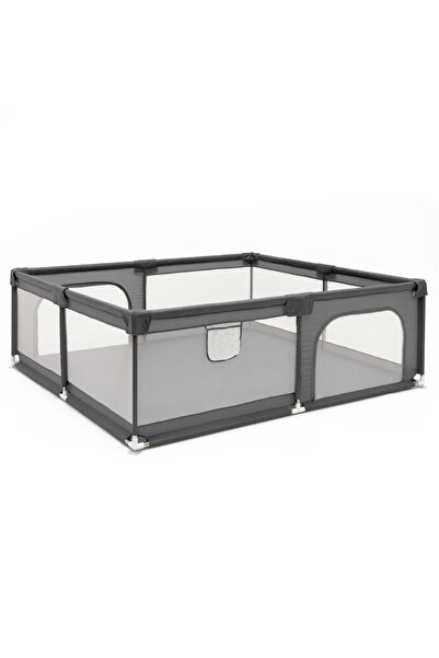 SERSIMO Foldable playpen for children, with zippered entrance, 180x150x66 cm,...