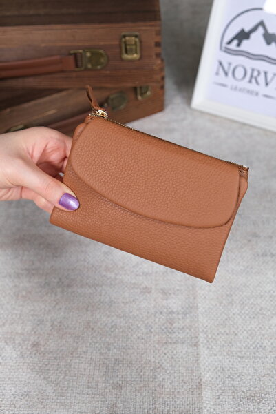 Norvi Leather Genuine Leather Small Women's Wallet 1321