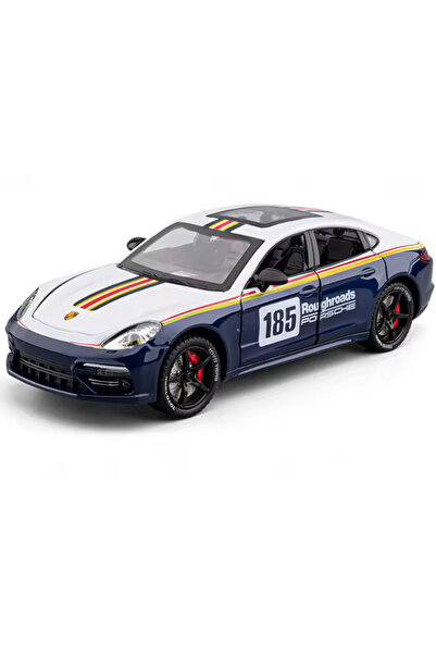 OEM Mașină miniaturală Porsche Panamera, 20 cm, funcție de tragere înapoi, uș...