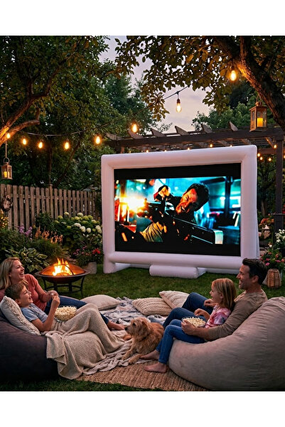 SKYVIEW Ultra Şişme Yansıtma Ekranı 240 inç