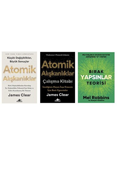 Pegasus Yayınları atomik aliskanliklar+ calisma kitabi+ birak yapsinlar teori...